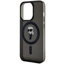 Kryt Karl Lagerfeld iPhone 15 Pro Max MagSafe black