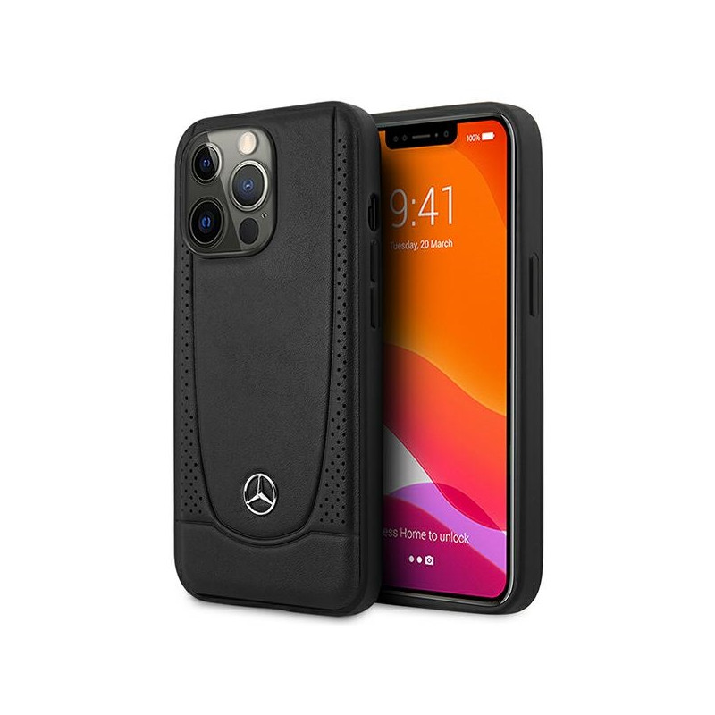 Kryt Mercedes MEHCP15XARMBK pro iPhone 15 Pro Max - černá/černá