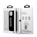 BMW Hardcase pouzdro Signature Printed Logo pro iPhone 12 / 12 Pro – černé