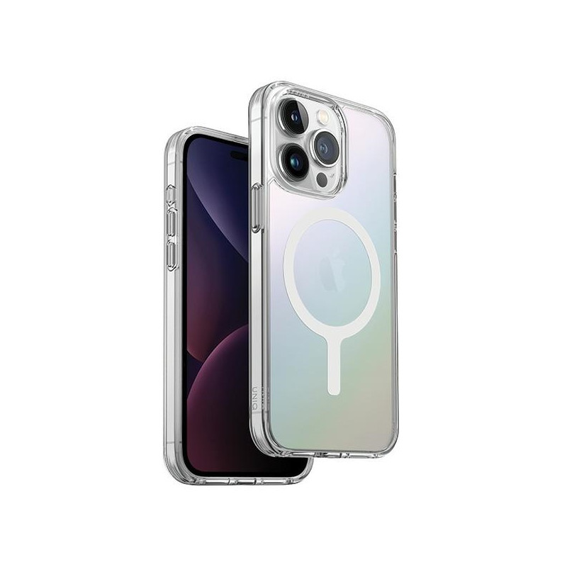 Kryt UNIQ XTREME MAGCLICK pro iPhone 15 Pro - iridescent