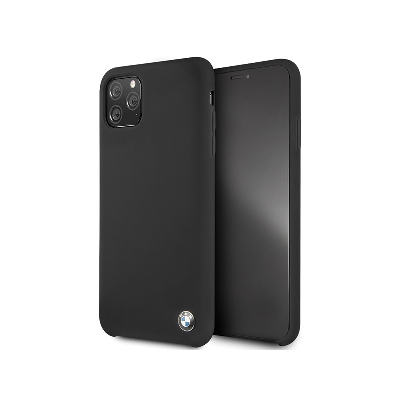 BMW Silikonové pouzdro na iPhone 11 Pro Max - černé