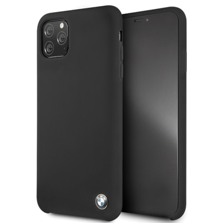 BMW Silikonové pouzdro na iPhone 11 Pro Max - černé