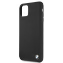 BMW Silikonové pouzdro na iPhone 11 Pro Max - černé