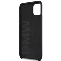 BMW Silikonové pouzdro na iPhone 11 Pro Max - černé
