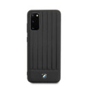 Pouzdro BMW Signature na Samsung Galaxy S20 - černé