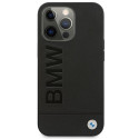 BMW pouzdro Signature Logo Imprint pro iPhone 13 Pro Max – černé