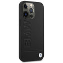 BMW pouzdro Signature Logo Imprint pro iPhone 13 Pro Max – černé