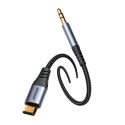 Kabel Joyroom Audio Transfer Series SY-A07 mini jack 3,5 mm / USB-C 1,2 m - černý