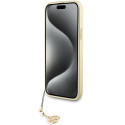 Kryt Guess 4G CHARMS COLLECTION pro iPhone 15 Pro Max - šedý