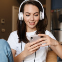 Kabel Joyroom Audio Transfer Series SY-A07 mini jack 3,5 mm / USB-C 1,2 m - černý