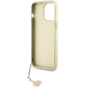 Kryt Guess 4G CHARMS COLLECTION pro iPhone 15 Pro Max - šedý