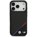 BMW MagSafe pouzdro M Carbon Tricolor Line pro iPhone 17 Pro – černé