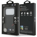 BMW MagSafe pouzdro M Carbon Tricolor Line pro iPhone 17 Pro – černé