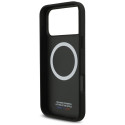 BMW pouzdro M Carbon Tricolor Line MagSafe pro iPhone 17 Pro Max – černé