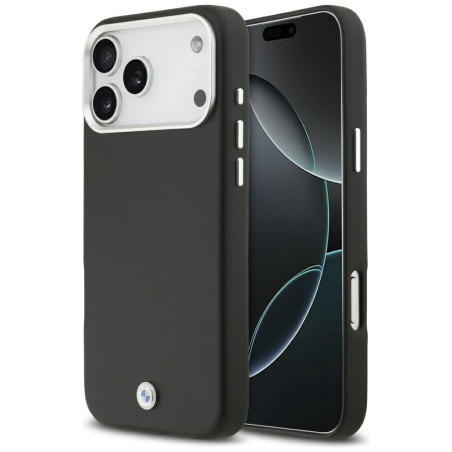 BMW Sign kovové pouzdro Full Wrapped MagSafe na iPhone 17 Pro Max - černé