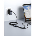 Joyroom Speedy Series S-A21 2in1 USB-C - USB-C / Lightning cable 100W 1.5m - black