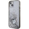 Kryt Karl Lagerfeld CHOUPETTE pro iPhone 15 Plus – transparent