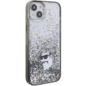 Kryt Karl Lagerfeld CHOUPETTE pro iPhone 15 Plus – transparent