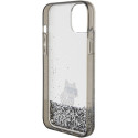 Kryt Karl Lagerfeld CHOUPETTE pro iPhone 15 Plus – transparent