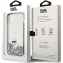 Kryt Karl Lagerfeld CHOUPETTE pro iPhone 15 Plus – transparent