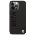 BMW pouzdro BMHMP14LSLLBK iPhone 14 Pro 6,1" černý pevné Signature Logo Imprint Magsafe