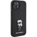 Kryt Karl Lagerfeld IKONIK pro iPhone 15 - černý