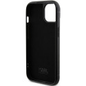 Kryt Karl Lagerfeld Rhinestone Logo pro iPhone 15 – černý