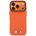 BMW M Metal Logo MagSafe kryt pro iPhone 17 Pro Max – oranžový