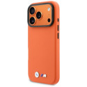 BMW pouzdro M Metal Logo MagSafe pro iPhone 17 Pro – oranžové