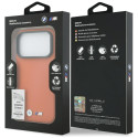 BMW pouzdro M Metal Logo MagSafe pro iPhone 17 Pro – oranžové