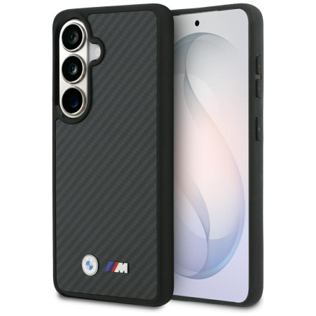 Pouzdro BMW M Kevlar Logo MagSafe na Samsung Galaxy S26 - černé