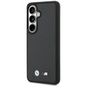 Pouzdro BMW M Kevlar Logo MagSafe na Samsung Galaxy S26 - černé
