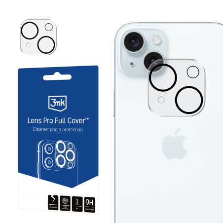 3mk Lens Pro Full Cover iPhone 15 Plus – ochranné sklo