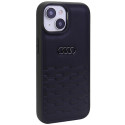 Kryt Audi GT Synthetic Leather pro iPhone 15 Plus - černý