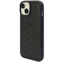 Kryt Audi GT Synthetic Leather pro iPhone 15 Plus - černý