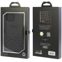 Kryt Audi GT Synthetic Leather pro iPhone 15 Plus - černý