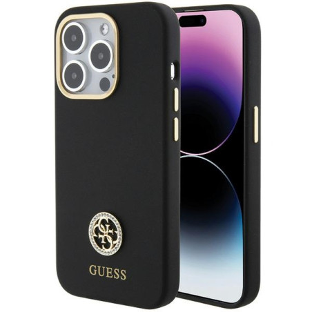 Kryt Guess 4G pro iPhone 15 Pro - černý
