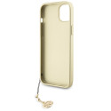 Kryt Guess 4G CHARMS COLLECTION iPhone 15 Plus - šedá