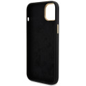 Kryt Guess Logo Strass 4G pro iPhone 15 - černý