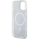 Kryt Guess IML 4G MagSafe pro iPhone 15 Plus - hnědý