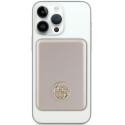 Guess MagSafe 4G Strassed Metal Logo induction power bank 15W 5000mAh - gold