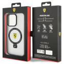 Kryt Ferrari FEHMP15LUSCAH pro iPhone 15 Pro transparentní