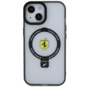 Kryt Ferrari FEHMP15SUSCAH pro iPhone 15 6.1" MagSafe - transparentní