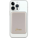 Guess MagSafe Metal Script Logo induction power bank 5W 3000mAh - gold