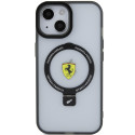 Kryt Ferrari FEHMP15SUSCAK pro iPhone 15 - černá