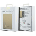 Guess MagSafe Metal Script Logo induction power bank 5W 3000mAh - gold