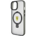 Kryt Ferrari FEHMP15SUSCAK pro iPhone 15 - černá