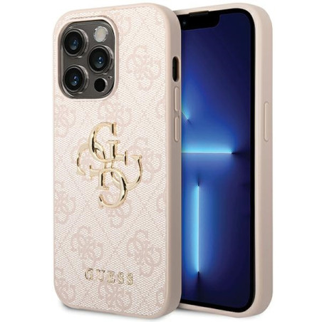 Kryt GUESS GUHCP15X4GMGPI pro iPhone 15 Pro Max - růžová