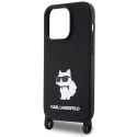 Kryt Karl Lagerfeld KLHCP15XSCBSCNK iPhone 15 Pro Max - černá