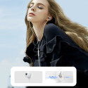 Sluchátka do uší Joyroom JR-EC06 USB-C - stříbrná